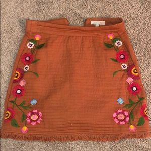 Floral skirt